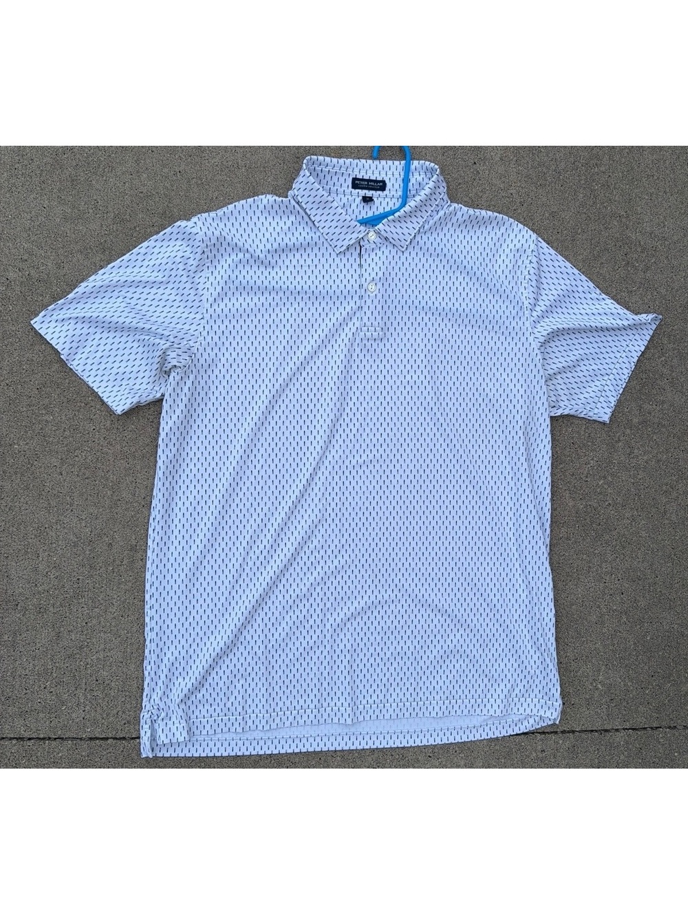 XL - Men - Peter Millar Crown Crafted White Polo Shirt